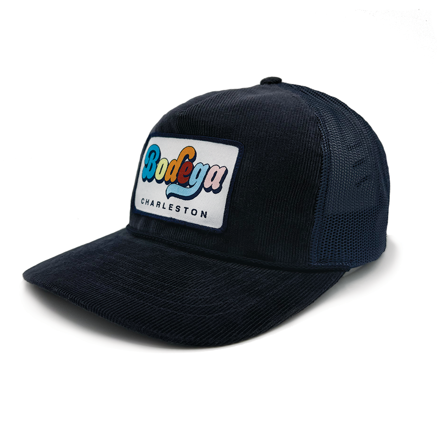 Bodega Navy Corduroy Hat